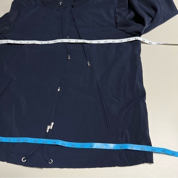 st. John Navy Blue Full Zip Jacket (no hood) - Picture 13 of 15